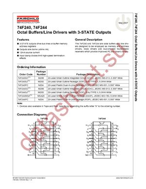 74F240SCX datasheet  